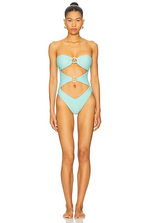 Cut Out One Piece Swimsuit Luli Fama