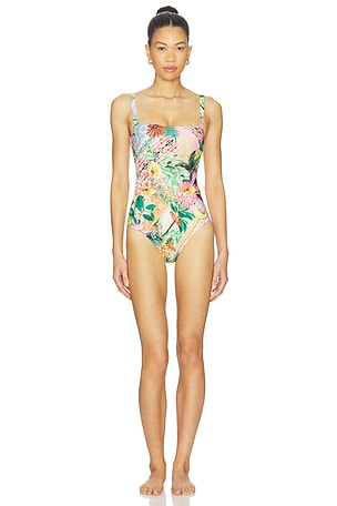 Square Neck One Piece Luli Fama