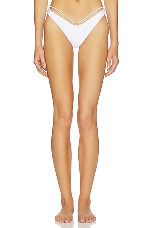 x REVOLVE Strappy Loop Brazilian Scrunch Bottom Luli Fama