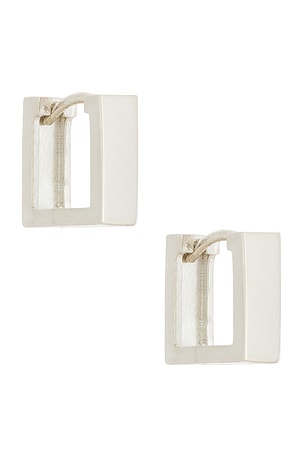 Square Hoop Earrings LOUPN