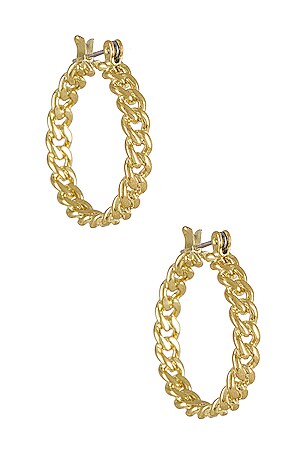 Mini Cuban Link Hoops Luv AJ