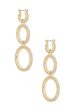 Triple Pave Hoops Luv AJ