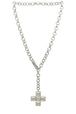 Molten Cross Pendant Necklace Luv AJ