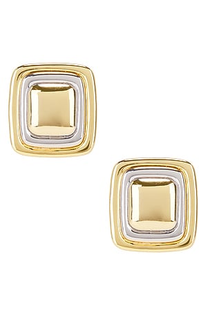 Dalia Two Tone Studs Luv AJ