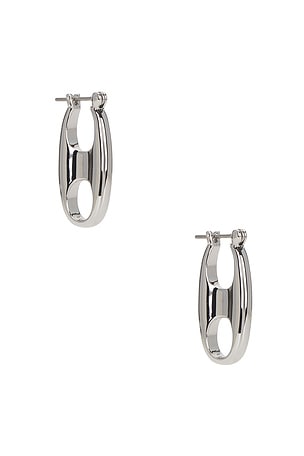 The Circle Link Earrings Luv AJ