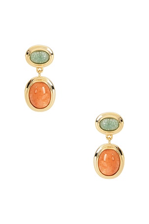 Sunset Double Stone Studs Luv AJ