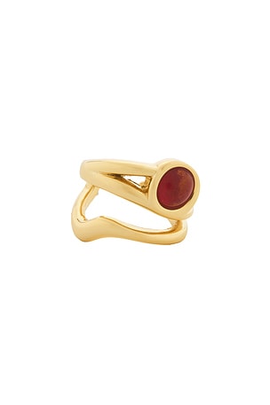 Amber Honey Resin Ear Cuff Luv AJ
