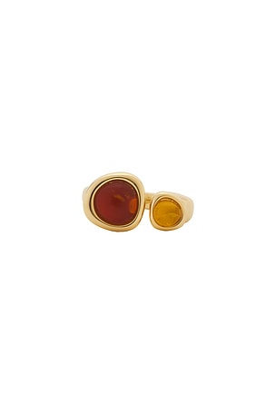 The Honey Resin Stud Ring Luv AJ