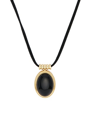 Luv AJ The Midnight Mesa Cord Necklace in Black