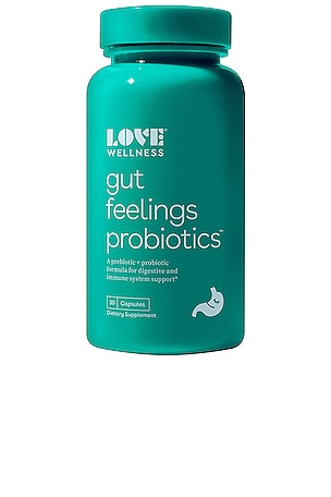Gut Feelings Probiotics Capsules Love Wellness