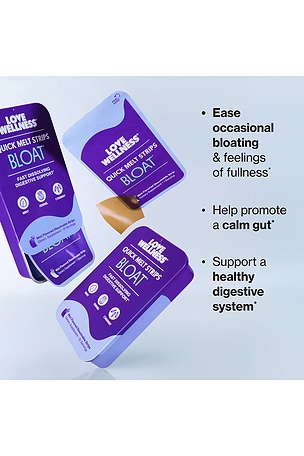 Love Wellness Quick Melt Strips Bloat in Beauty: NA