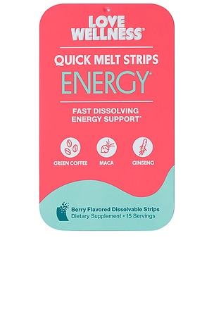 SUPPLÉMENT QUICK MELT STRIPS Love Wellness