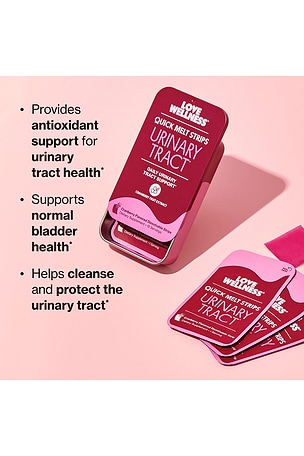 Love Wellness Quick Melt Strips Urinary Tract in Beauty: NA