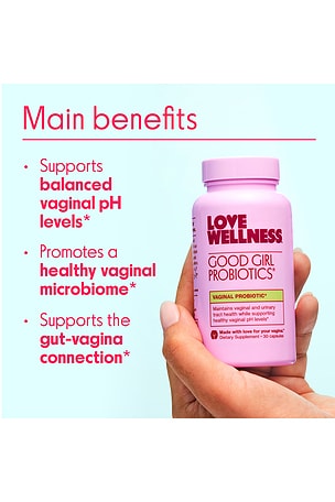 Love Wellness Good Girl Probiotics: Vaginal Probiotic* in Beauty: NA