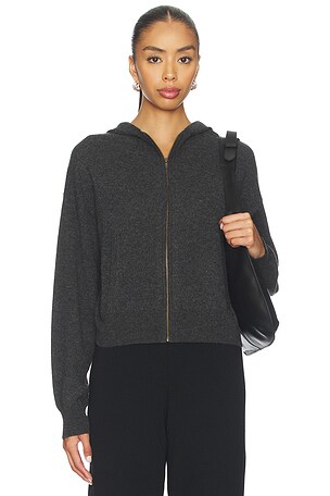 Ilie Zip Hooded Sweater Lisa Yang