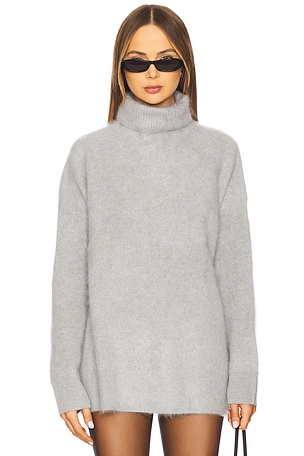 Lisa Yang Teresa Sweater in Light Grey