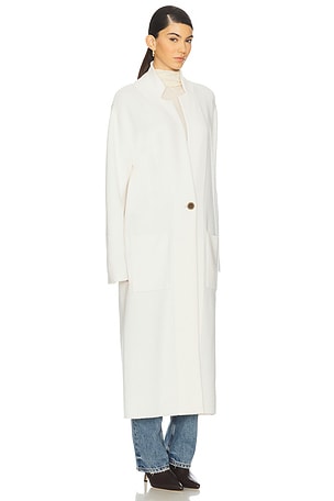 Lisa Yang Amie Cardigan Coat in Cream