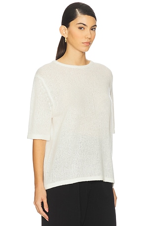 Lisa Yang Cecelia T-shirt in Cream
