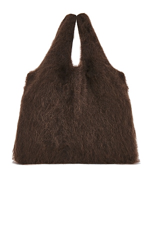 Lisa Yang Oma Brushed Tote in Brown