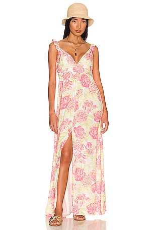 即発!CHINTA dress Maaji Zinnia Maxi Dress in Chintz Floral | REVOLVE