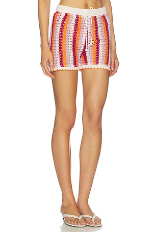 Maaji Mystic Stripe Stefano Short en Violet