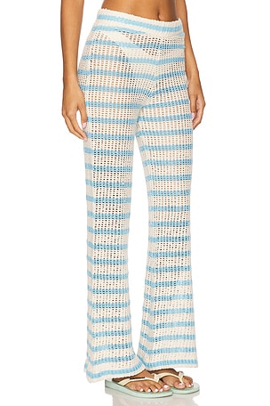 Maaji Calliope Pant in Blue,Ivory. Size S. Also