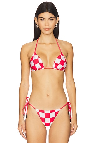 x Cherry Coke Balmy Bikini Top Maaji