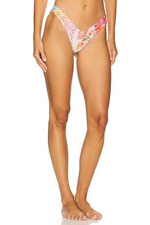 Maaji Valerya Bikini Bottom in Coral