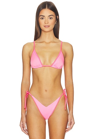 Taffy Ginger Triangle Bikini Top Maaji