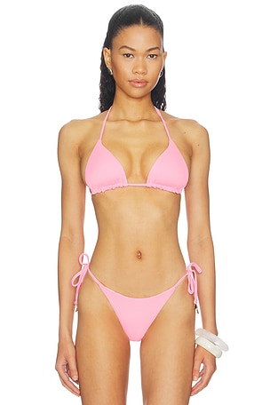 Rose Mirage Balmy Bikini Top Maaji