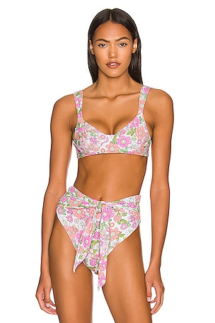 Maaji Suzane Reversible Bikini Bottom in Flower Power REVOLVE