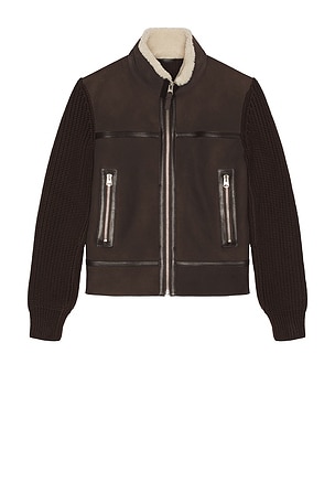 Jonathan Suede Full Zip Jacket Mackage