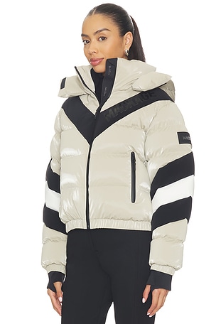 Mackage Kairi Ski Jacket in Taupe,Black