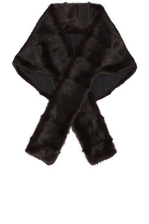 Faux Fur Wrap Scarf Magda Butrym