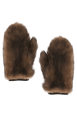 Fur Gloves Magda Butrym