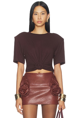 Knot Front T-Shirt Magda Butrym