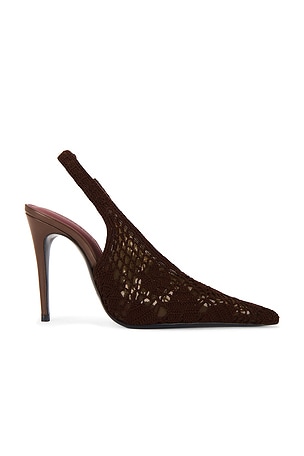 Slingback Crochet Pump Magda Butrym