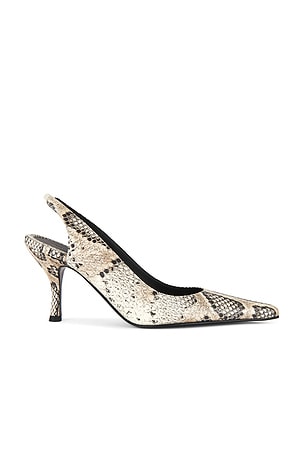 Snake Low Slingback Heel Magda Butrym