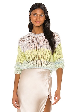 Mohair Cropped Sweater Maiami