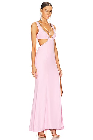 MAJORELLE Matteson Gown in Pink