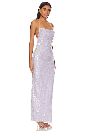 MAJORELLE Tianna Gown in Purple