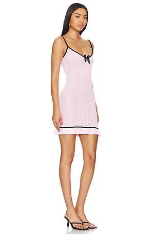 MAJORELLE Alessie Mini Dress in Pink