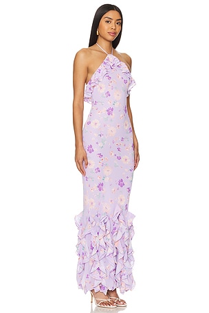 MAJORELLE Tiziana Gown in Purple