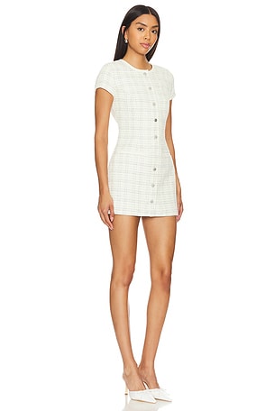MAJORELLE Tammy Mini Dress in Ivory
