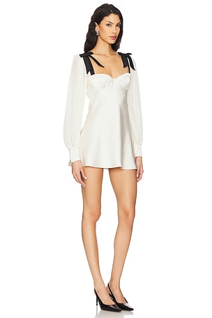 MAJORELLE Baylee Mini Dress in Ivory