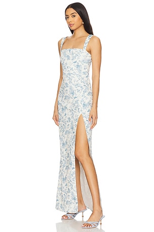 MAJORELLE Carmella Gown in White