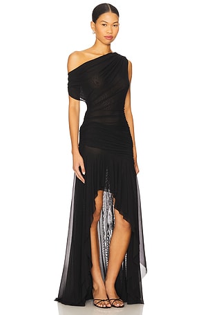 MAJORELLE Manon Dress in Black