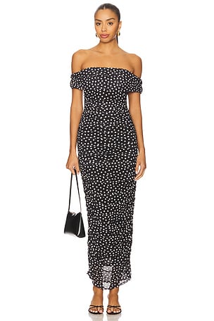 x Yhasmina Ferrara Thea Maxi Dress MAJORELLE