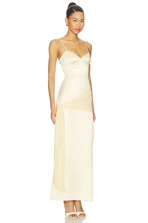 MAJORELLE Emmie Gown in Yellow