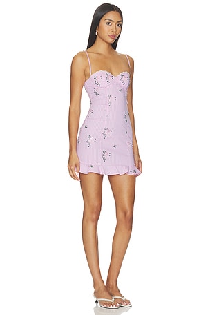 MAJORELLE Anais Mini Dress in Pink